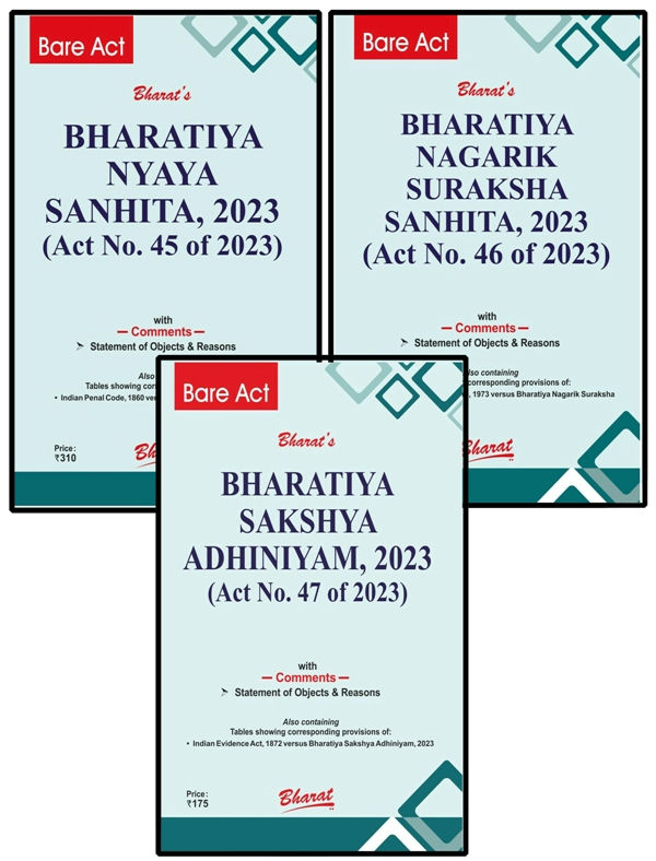 Bharat’s Combo for New Criminal Laws