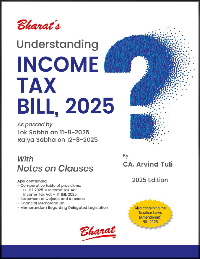 Understanding INCOME TAX BILL, 2025