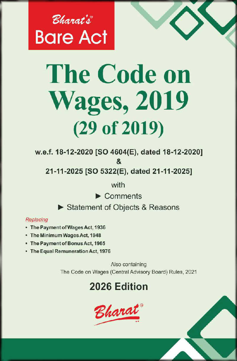 The Code on Wages, 2019 (29 of 2019)