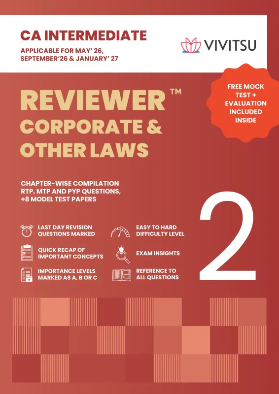 CA Inter Corporate and Other Laws — Reviewer