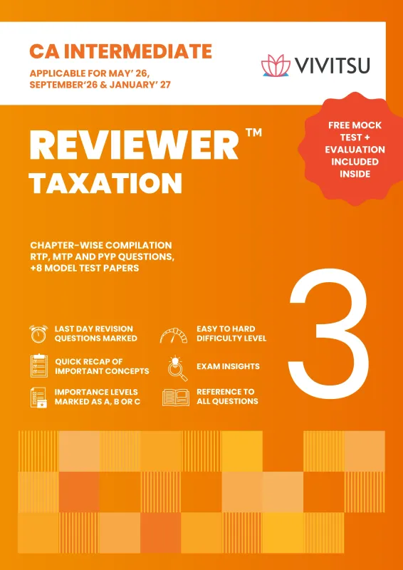 CA Inter Taxation — Reviewer