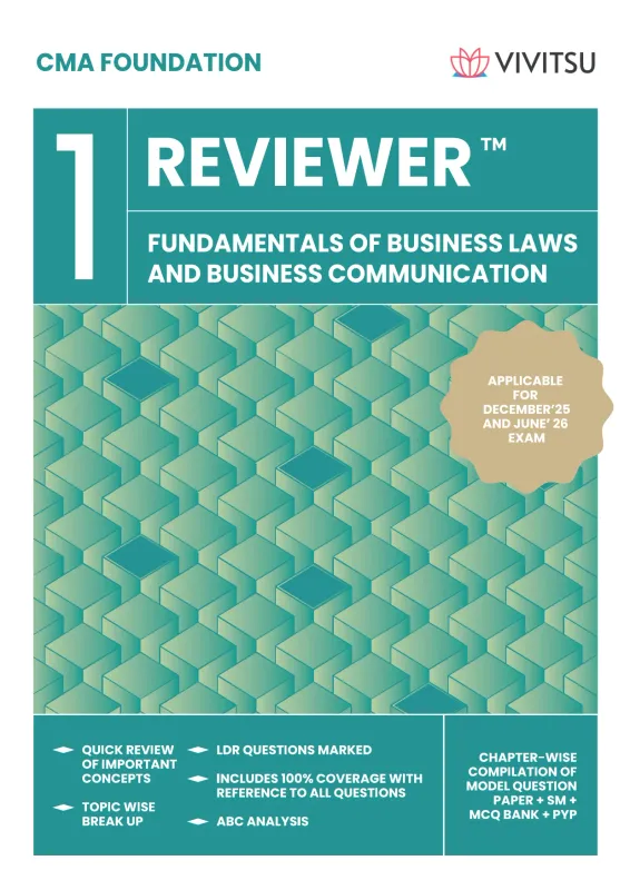 CMA Foundation FUNDAMENTALS OF BUSINESS LAWS AND BUSINESS COMMUNICATION — Reviewer