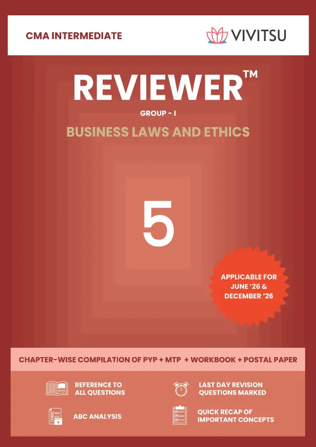 CMA Inter Business Laws and Ethics — Reviewer