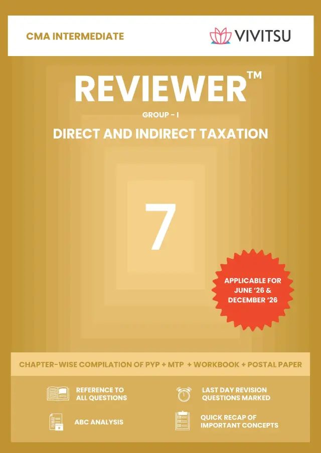 CMA Inter Direct and Indirect Taxation — Reviewer