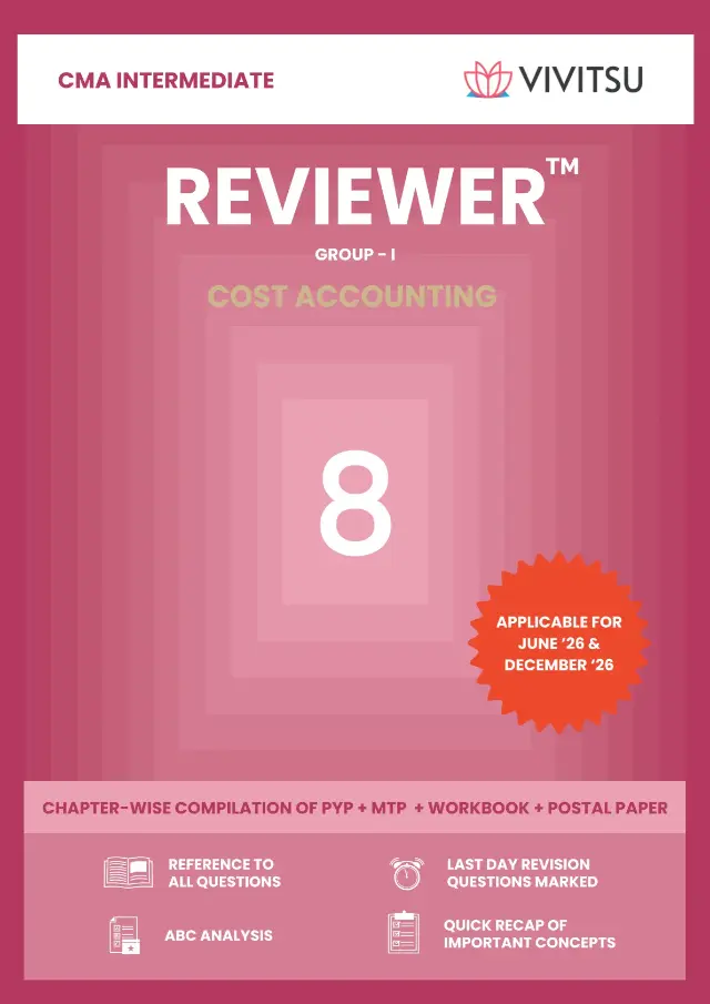 CMA Inter Cost Accounting — Reviewer