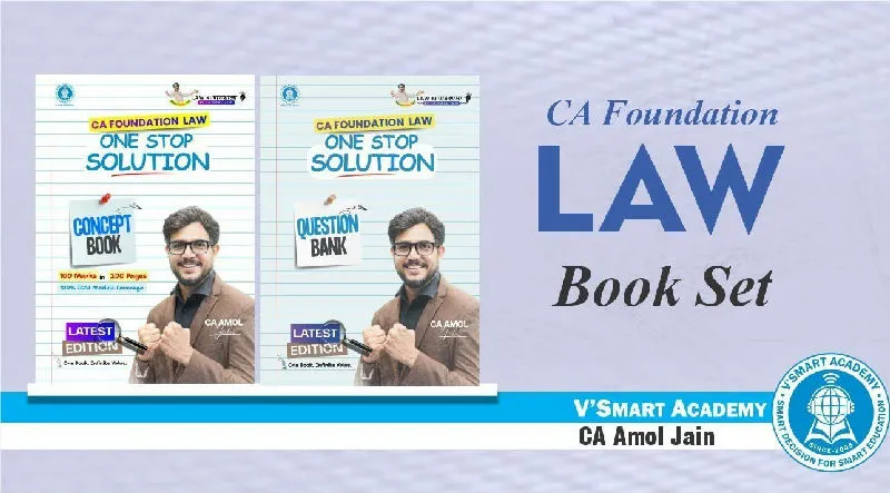 Law One Stop Solution Question & Concept Bank | CA Foundation | By CA Amol Jain