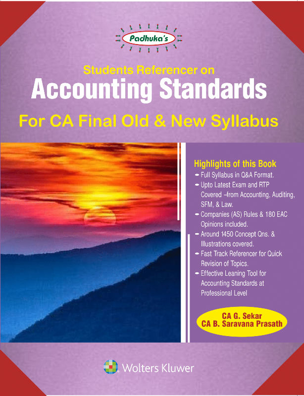 Students Referencer on Accounting Standards for CA Final