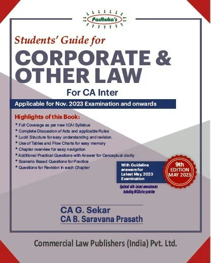 Students Guide for Corporate and Other Law ( New syllabus)