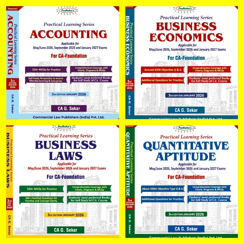 CA Foundation Complete Combo - Practical Learning Series