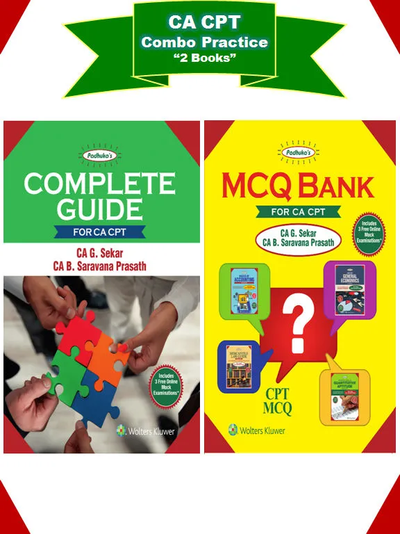 CA CPT Combo Practice (2 Books)