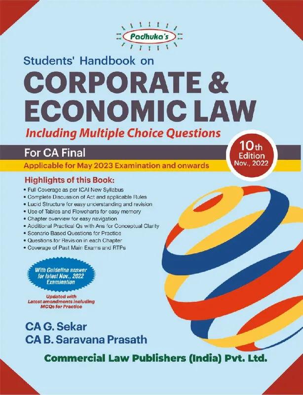 Students Handbook on Corporate and Economic Law (New Syllabus)