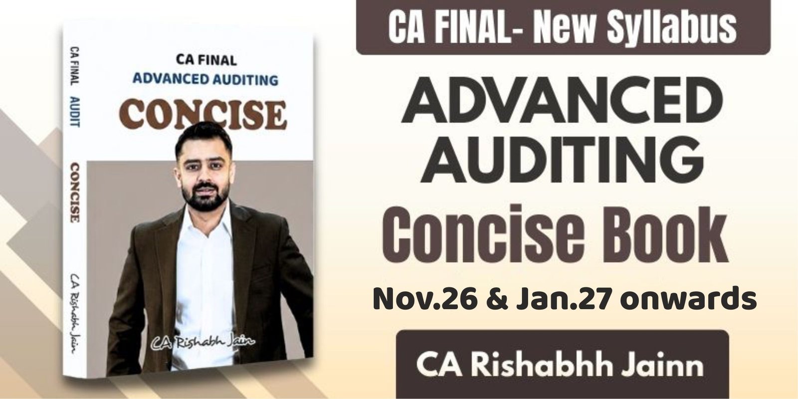 CA Final Audit Concise Book By CA Rishabh Jain