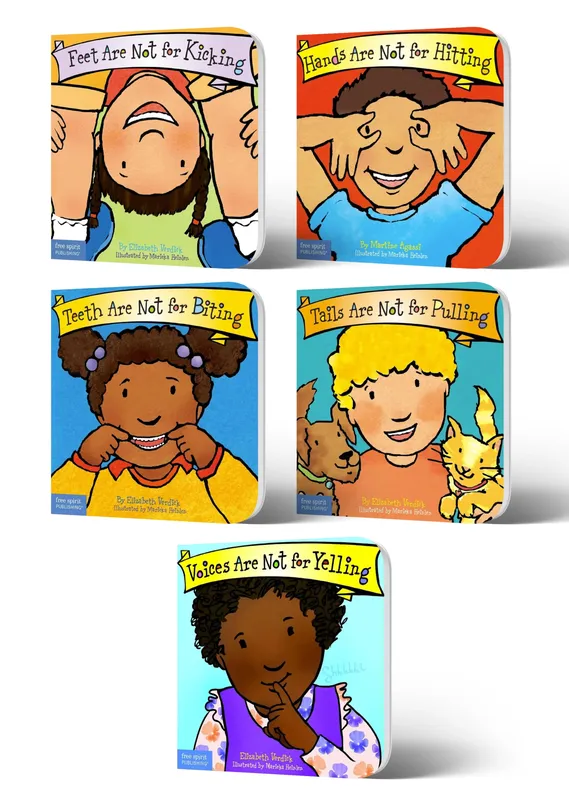Lil Legends Best Behaviour Series Set of 5 Board Books for Kids | No Kicking, Hitting, Biting, Pulling and Yelling | Fun Picture Stories to Build Self-Control and Social Skills | For Age 2+