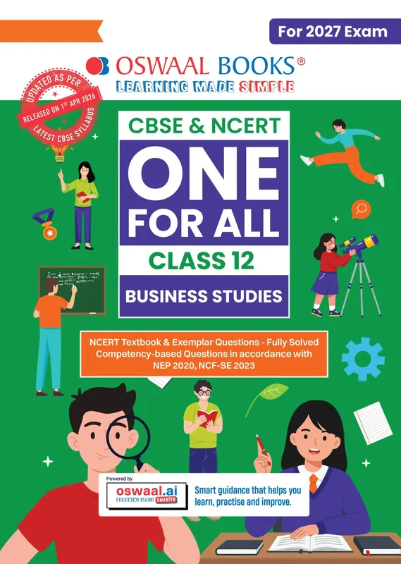 CBSE & NCERT One for All Class 12 Business Studies (For 2027 Exam)