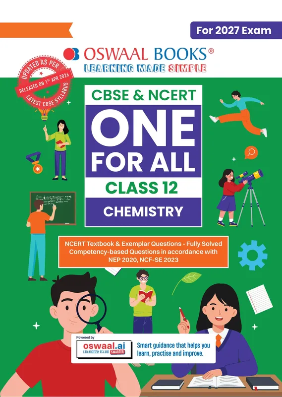 CBSE & NCERT One for All Class 12 Chemistry (For 2027 Exam)