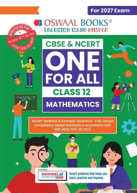 CBSE & NCERT One for All Class 12 Mathematics (For 2027 Exam)