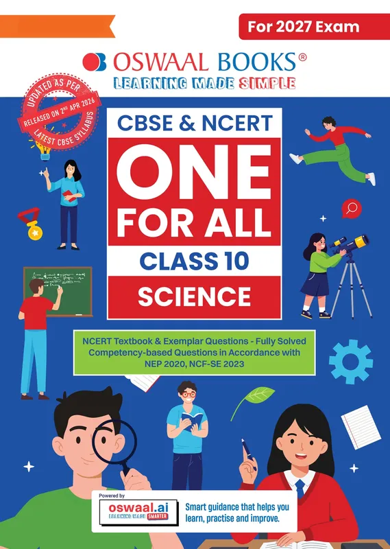 CBSE & NCERT One for All Class 10 Science (For 2027 Exam)