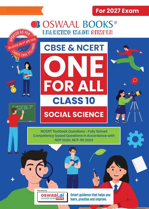 CBSE & NCERT One for All Class 10 Social Science (For 2027 Exam)