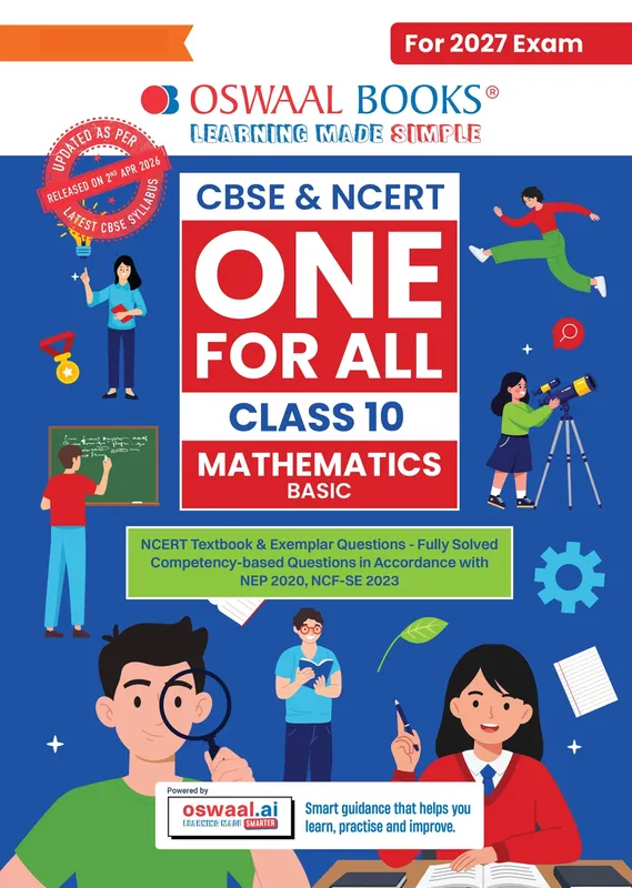 CBSE & NCERT One for All Class 10 Mathematics Basic (For 2027 Exam)