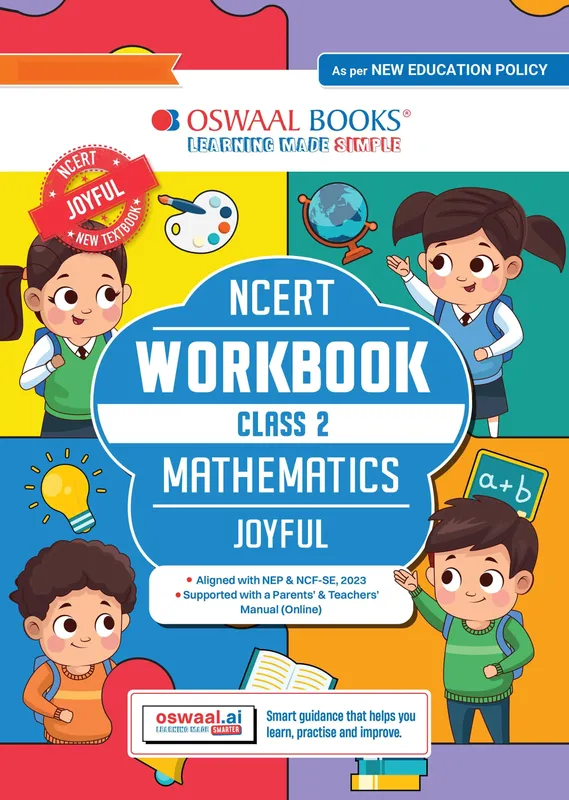 CBSE Class 2 Workbook Based on NCERT Textbook Joyful Mathematics Class 2 | With Practice Worksheets & Activity-Based Questions | For Exam 2026-27 | As per NCF & NEP