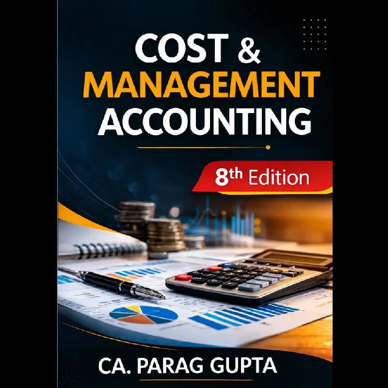 Best CA Inter Cost & Management Accounting Book by Parag Sir- 8th Edition