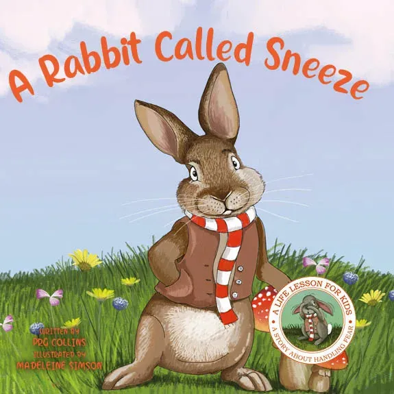 Lil Legends A Life Lesson for Kids Series, A Rabbit Called Sneeze - A Story About Handling Fear | Value-based Picture Story Board Book | For Age 4-8