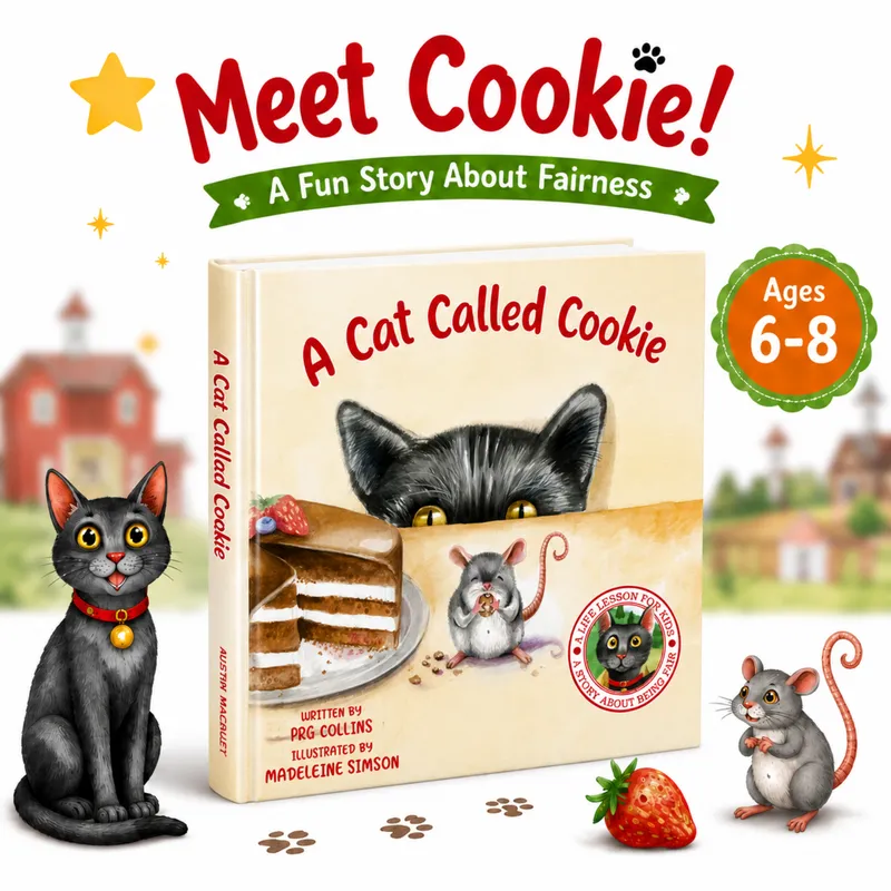 Austin Macauley, Lil legends, A Life Lessons for Kids, A Cat called Cookie