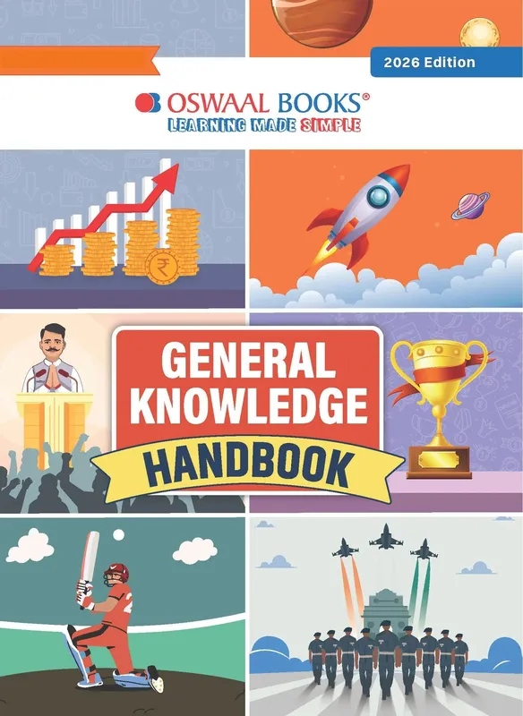 General Knowledge Handbook English Medium | Quick-Revision GK & Current Affairs for All Competitive & Government Exams | Infographics & One-Liners | SSC, Banking, Railways, UPSC, Defence | For 2026-27 Exams