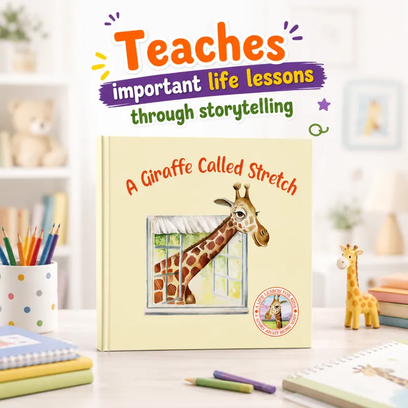 Austin Macauley, Lil legends, A Life Lessons for Kids, A Giraffe Called Stretch