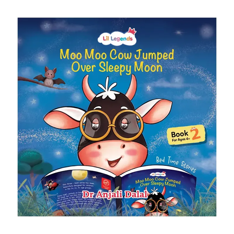 Lil Legends Bedtime Stories Book for Kids | Illustrated Moral Story Book | Sleep Stories | Read-Aloud Picture Book | Early Reading and Vocabulary | Ages 4+ Years