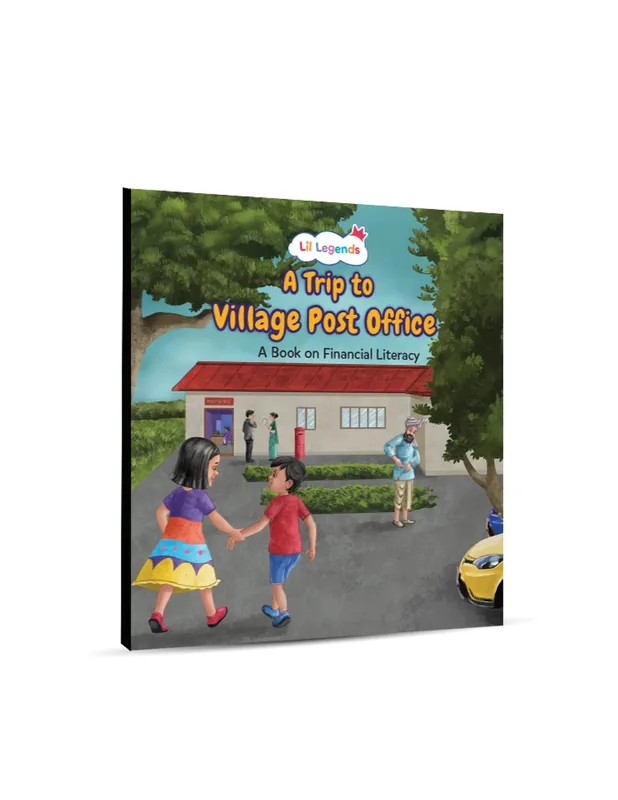 Lil Legends A Trip to Village Post Office, A Book On Financial Literacy for Kids | Money Awareness, Introduction to Indian Currency, Coins and Notes | Illustrated Picture Story Book | Age 5+