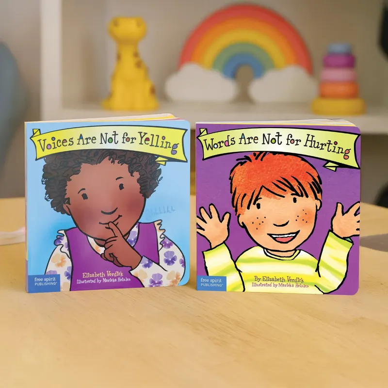Best Behaviour Duo Set — Board Books | Voices Are Not for Yelling + Words Are Not for Hurting | 2 Books to Build Calm Communication, Kindness & Respect