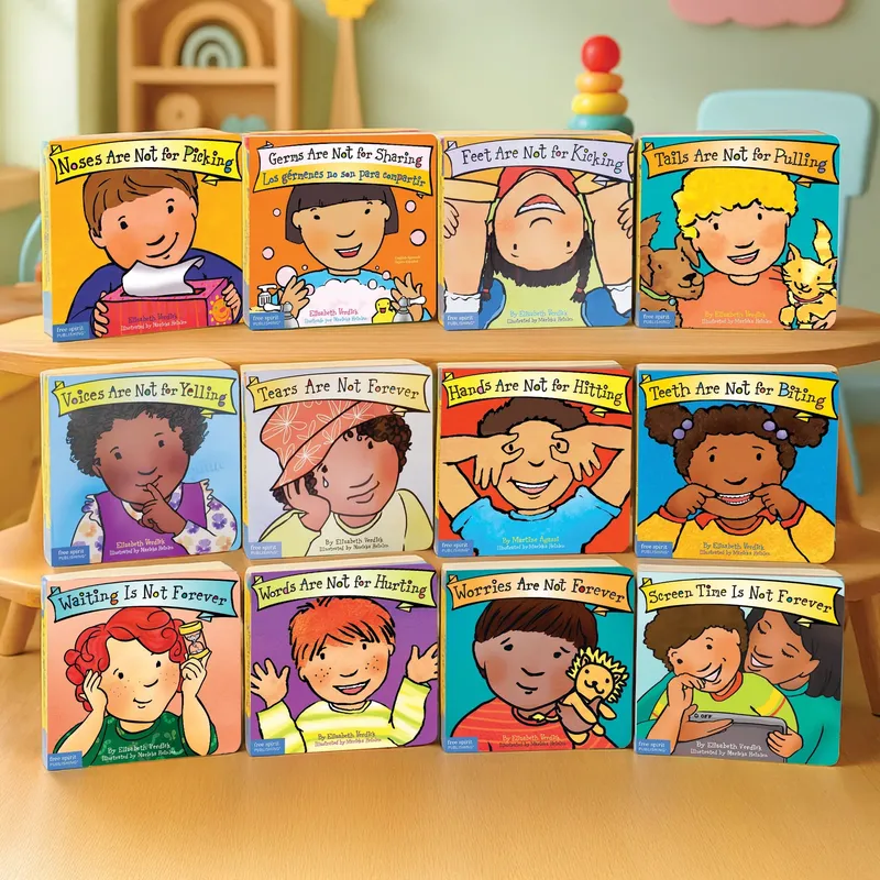 Best Behaviour Complete Collection — Board Books | 12 Books: Hands, Teeth, Feet, Words, Voices, Noses, Germs, Tails, Waiting, Screen Time, Tears & Worries | Build Kindness, Healthy Habits & Emotional Resilience