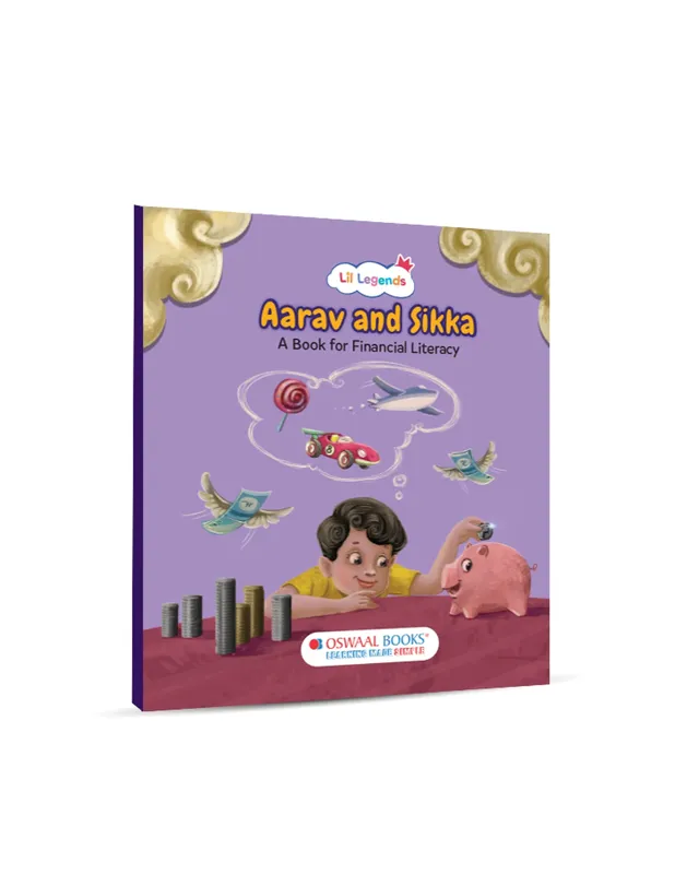 Lil Legends Aarav and Sikka, A Book For Financial Literacy for Kids | Introduction to Indian Currency, Coins, Saving and Smart Spending Habits | Illustrated Picture Story Book | Age 5+