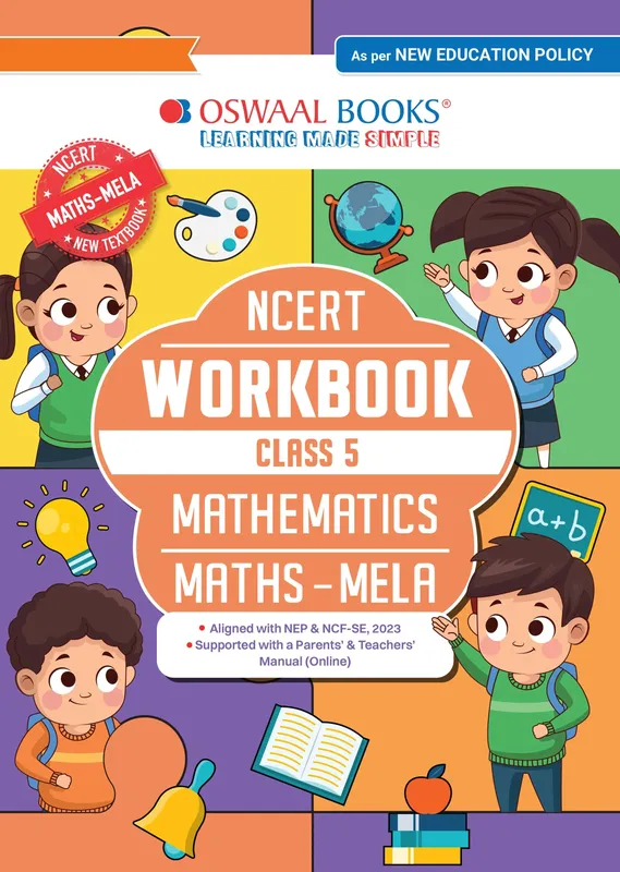 CBSE Class 5 NCERT Workbook Class 5 Mathematics (Maths Mela) | With Practice Worksheets & Activity Based Questions | For Exam 2026-27 | As per NCF & NEP