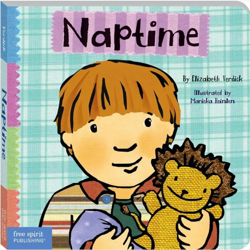 Naptime (Toddler Tools Series) – Gentle Board Book for Toddlers (Ages 1-3 yrs) | Build Calm Sleep & Rest Habits | by Free Spirit Publishing