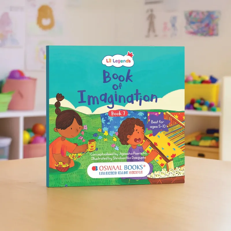 Lil Legends Book of Imagination Part 7 for Kids | Picture Book with Visual Prompts | Creativity, Emotional Intelligence & Expression | Screen-Free Activity Book | 5-10 Years