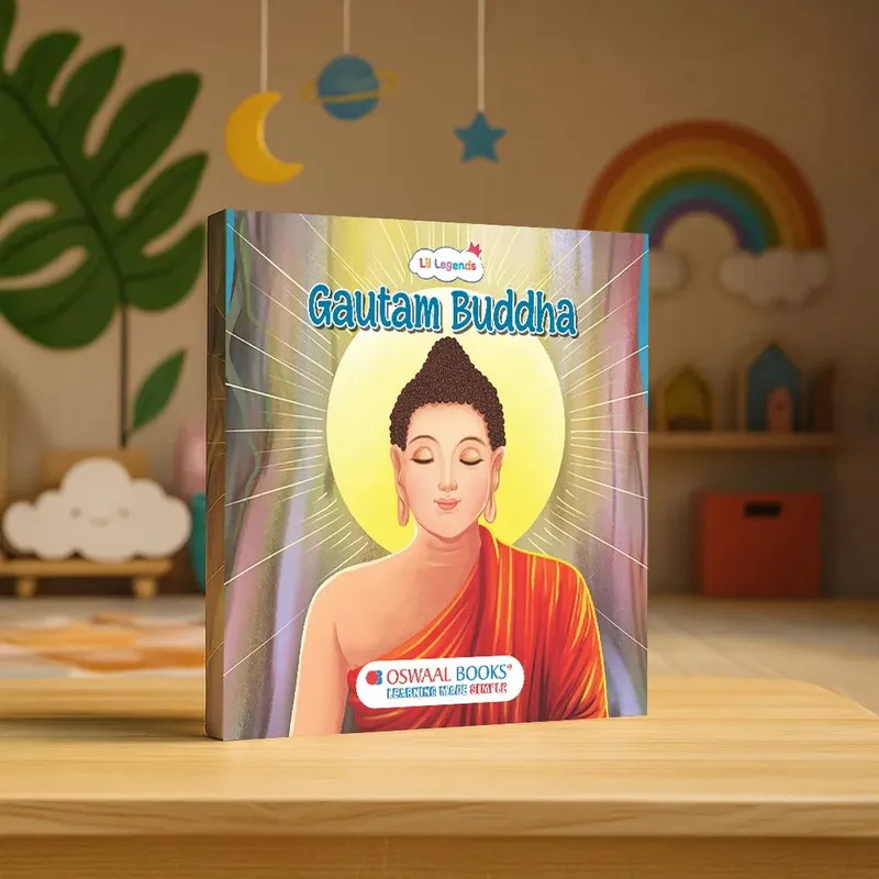 Lil Legends Gautam Buddha Story Boardbook for Kids | Illustrated Life Stories with Moral Lessons | Cultural Learning Picture Book | Easy Language | Age 3+ Years
