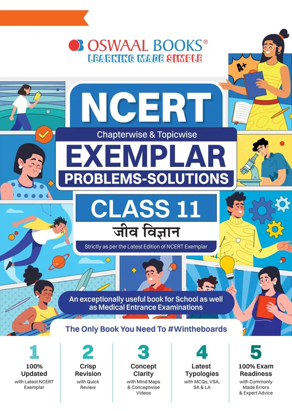 CBSE Class 11 NCERT Chapter-wise & Topic-wise Exemplar Problems - Solutions Class 11 Jeev Vigyan
