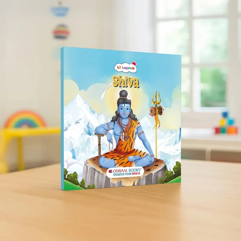 Lil Legends Shiva Story Book for Kids | Mythological Tales of Lord Shiva | Colourful Illustrations & Simple Language | Cultural Learning & Moral Stories | Age 3+ Years