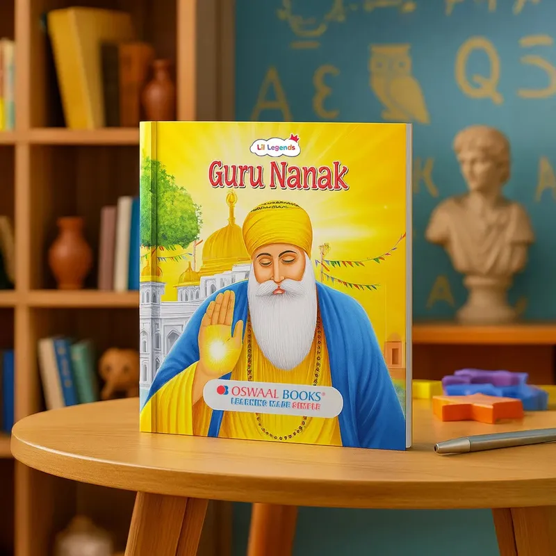 Lil Legends Guru Nanak Story Book for Kids | Tale of Kindness & Equality | Illustrated Biography | Moral Story Book | Cultural Learning Picture Book | Age 3+ Years