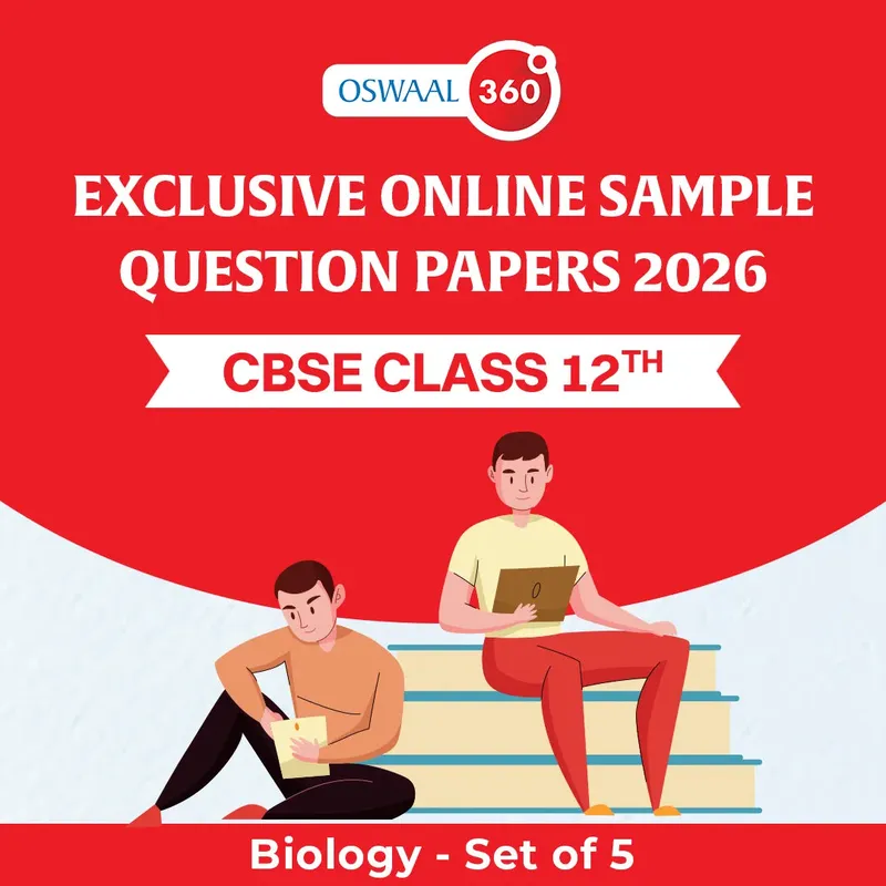 CBSE Class 12 Oswaal Exclusive Online Sample Questions Papers 2026 - CBSE - Class 12th - Biology - Set of 5