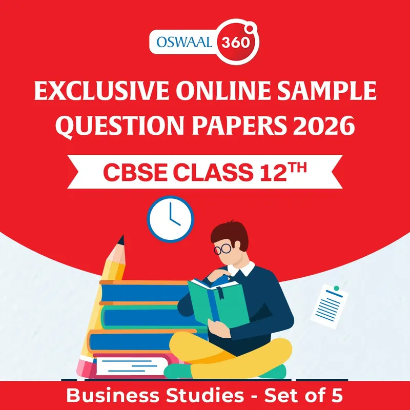 CBSE Class 12 Oswaal Exclusive Online Sample Questions Papers 2026 - CBSE - Class 12th - Business Studies - Set of 5