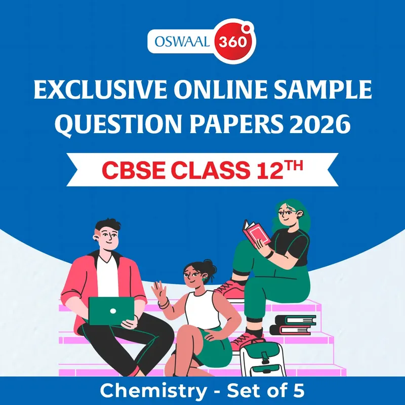CBSE Class 12 Oswaal Exclusive Online Sample Questions Papers 2026 - CBSE - Class 12th - Chemistry - Set of 5