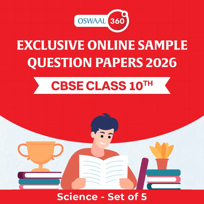 CBSE Class 10 Oswaal Exclusive Online Sample Question Papers 2026 - CBSE - Class 10th - Science - Set of 5