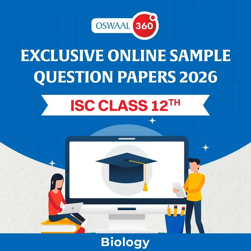ISC Class 12 Oswaal Exclusive Online Sample Question Papers 2026 - ISC - Class 12th - Biology - Set of 5