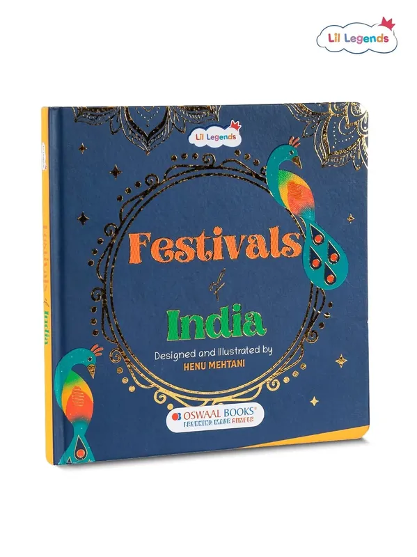 Lil Legends Festivals of India, Story Book for Kids | Illustrated Short Stories on Holi, Eid, Diwali, Guruparb, Christmas and More | Cultural Learning and Fun Activities | Age 3+