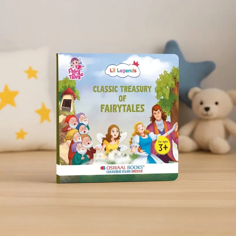 Lil Legends Classic Treasury of Fairy Tales for Kids | Illustrated Story Book Collection | Bed Time Stories & Classic Tales | Age 3+ Years | Picture Book