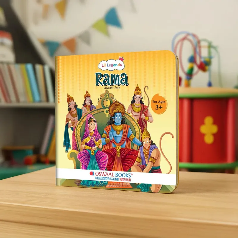Lil Legends My Little Board Book of Mythological Tales of Lord Rama for Kids Age 3+ Years | Enchanting Indian Stories with Colourful Illustrations | Hindu Mythology Picture Book