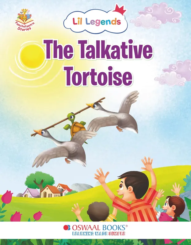 Lil Legends Panchatantra Stories for Kids Age 2+ Years - The Talkative Tortoise | Short Illustrated English Bedtime Stories with Colourful Pictures | Picture Book for Early Readers